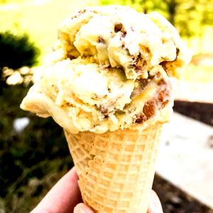 1/2 Cup Ice Cream, Caramel Pecan Perfection