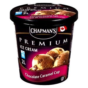 1/2 Cup Ice Cream, Chocolate Caramel Commotion, Original