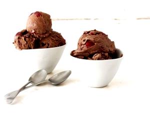1/2 Cup Ice Cream, Chocolate & Cherry Courtship
