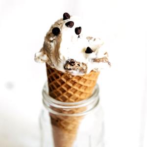 1/2 Cup Ice Cream, Chocolate Chunk Cookie