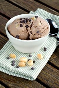 1/2 Cup Ice Cream, Chocolate Macadamia