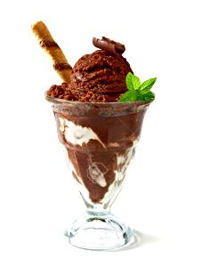 1/2 Cup Ice Cream, Chocolate Ping