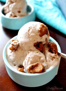 1/2 Cup Ice Cream, Cookie Dough, No Sugar Added