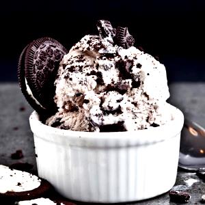 1/2 Cup Ice Cream, Cookies & Cream, Oreo