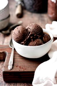 1/2 Cup Ice Cream, Dark Chocolate