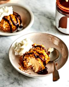 1/2 Cup Ice Cream, Fried