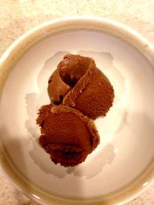 1/2 Cup Ice Cream, Homemade Chocolate, Pint