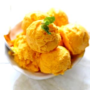 1/2 Cup Ice Cream, Mango