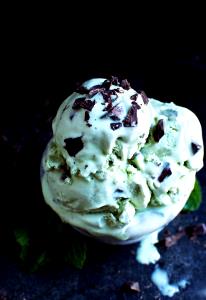1/2 Cup Ice Cream, Mint Chocolate Chip, Low Carb