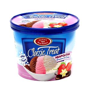 1/2 Cup Ice Cream, Neapolitan
