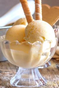 1/2 Cup Ice Cream, Peach