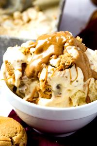 1/2 Cup Ice Cream, Peanut Butter Cookie