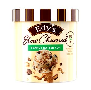 1/2 Cup Ice Cream, Peanut Butter Cup, Light