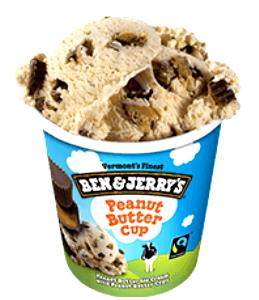 1/2 Cup Ice Cream, Peanut Butter