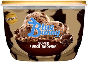 1/2 Cup Ice Cream, Super Fudge Brownie