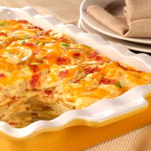 1/2 Cup Cheddar & Bacon, Cheesy Scalloped, Pad