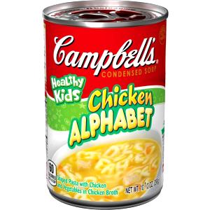 1/2 Cup Chicken Alphabet Soup, Condensed