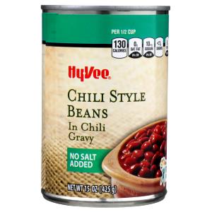 1/2 cup Chili Beans in Chili Gravy