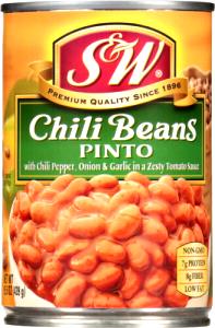 1/2 Cup Chili Beans, Zesty Tomato Sauce