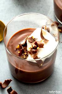 1/2 Cup Chocolate Puddings (Dry Mix, with Whole Milk)