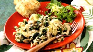 1/2 cup cooked (40 g) Risotto Florentine