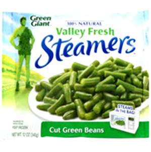 1/2 cup cooked (84 g) Valley Fresh Steamers Cut Green Beans