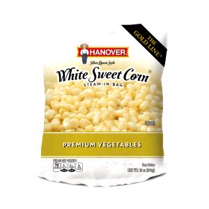 1/2 Cup Corn, Gold & White