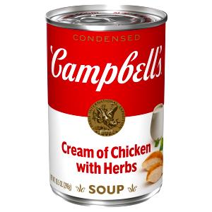 1/2 Cup Cream Of Chicken With Herbs Soup, Condensed