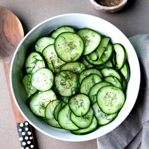 1/2 Cup Cucumber Dill Salad