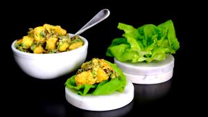 1/2 Cup Curried Tofu Salad