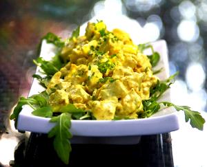 1/2 cup Curry Chicken Salad