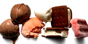 1/2 cup Double Churn Fat Free Cappuccino Chunk Ice Cream