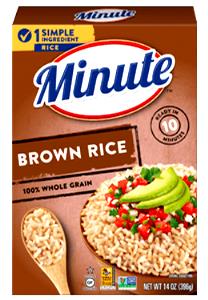 1/2 cup dry (1 cup cooked) (50 g) Instant Brown Rice