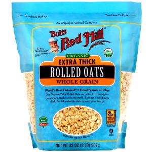 1/2 cup dry (41 g) Organic Whole Grain Extra Thick Rolled Oats
