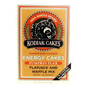 1/2 cup dry mix (53 g) Energy Cakes Pumpkin Flax