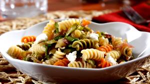 1/2 cup dry Wheat Rotini Tri-Colored Pasta