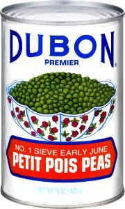 1/2 Cup Dubon Petit Pois Peas