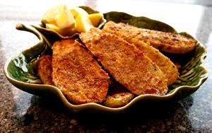 1/2 Cup Eggplant Cutlets, Breaded