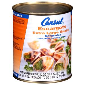 1/2 Cup Escargots Snail, Consul, Extra Large
