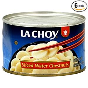 1/2 cup Fancy Sliced Water Chestnuts