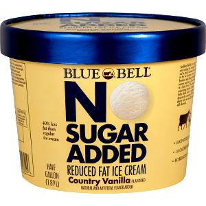 1/2 Cup Fat Free No Sugar Added Vanilla Ice Cream