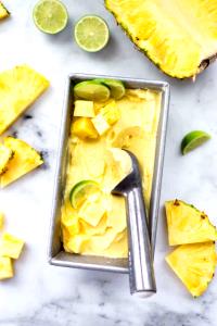 1/2 cup Fat Free Pineapple Sherbet