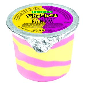 1/2 cup Fat Free Rainbow Sherbet
