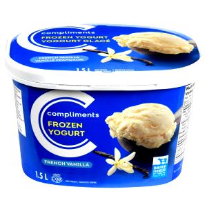 1/2 Cup French Vanilla (NSA*) Frozen Yogurt