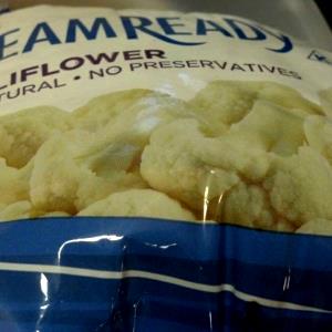 1/2 Cup Frozen Cauliflower