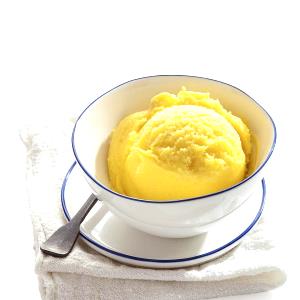 1/2 cup Frozen Tangy Lowfat Frozen Yogurt - Mango Peach