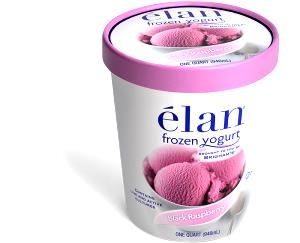 1/2 Cup Frozen Yogurt, Black Raspberry