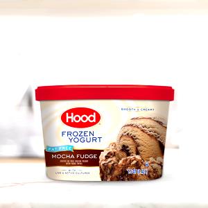 1/2 Cup Frozen Yogurt, Mocha Fudge, Fat Free