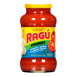 1/2 Cup Garlic & Onion Pasta Sauce