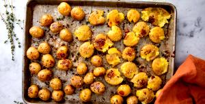 1/2 Cup Garlic Smashed Potatoes